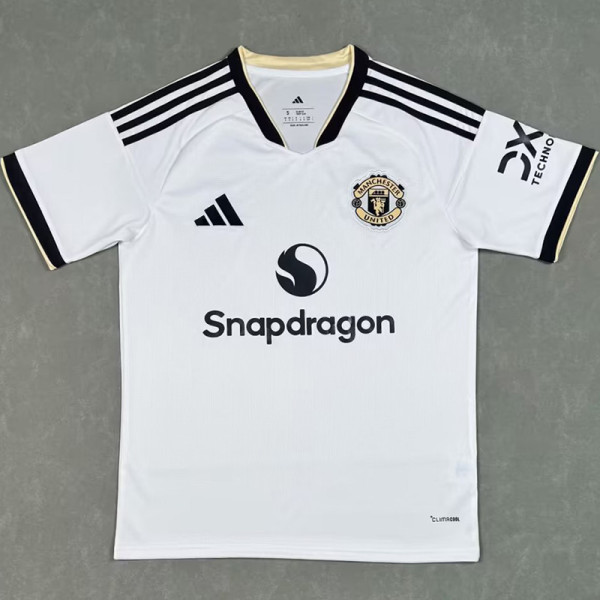 2026-27 Man Utd White Special Edition Fans Soccer Jersey