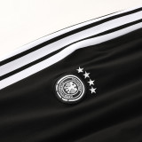 2025-26 Germany Black Windbreaker Suit (Hoodie)(风衣套装)