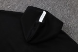 2025-26 RMA Black Hoodie Jacket Tracksuit #F633