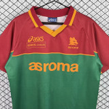 1995-1996 Roma Red Gren Retro Training shirts