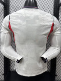 2026-27 England Home Long Sleeve Player Version Soccer Jersey (长袖球员)