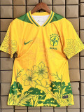 2026-27 Brazil Yellow Special Edition Training shirts 花图