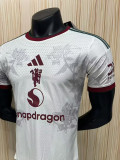 2026-27 Man Utd Special Edition Player Version Training shirts (玫瑰花纹)
