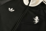 2026-27 JUV Black Jacket Tracksuit #01