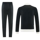 2026-27 JUV Black Jacket Tracksuit #01