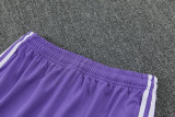 2026-27 RMA Purple Short shirts and Long trousers Suit (圆领)