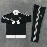 2026-27 JUV Black Jacket Tracksuit #01