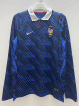 2026-27 France Home Long Sleeve Soccer Jersey (长袖)