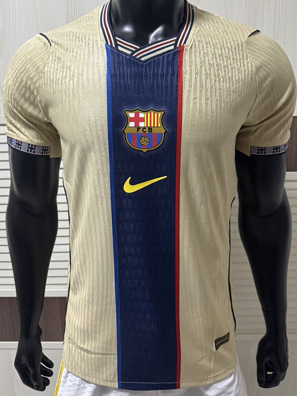 2026-27 BAR Earthy yellow Special Edition Player Version Training Shirts