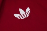 2026-27 Spain Brown Red Half Pull Tracksuit #B26036(半拉链)