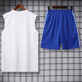 2025-26 CHE White Tank top and shorts suit