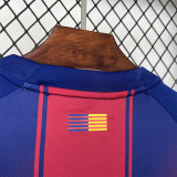 2025-26 BAR Home Print Personalized AD Fans Soccer Jersey (前OR)