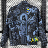 2026-27 Brazil Purple & Blue Double Sided Windbreaker (双面风衣)