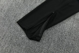 2026-27 PSG Black Half Pull Tracksuit (半拉链)