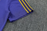 2026-27 Man Utd Purple Short shirts and Long trousers Suit (圆领)