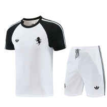 2026-27 JUV White Training Short Suit