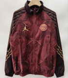 2026-27 PSG Jordan Red & Black Double Sided Windbreaker (双面风衣)