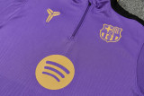2026-27 BAR Purple Half Pull Tracksuit (半拉链)