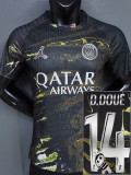 2025-26 PSG Jordan Night Edition D.Doué #14 Labubu Print Player Version Soccer jersey