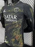 2025-26 PSG Jordan Night Edition Kvaratskhelia # 7 Labubu Print Player Version Soccer jersey
