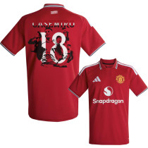 2026-27 Man Utd Home Casemiro #18 Print Special Number Fans Soccer Jersey