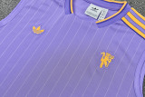 2025-26 Man Utd Purple Tank top and shorts suit