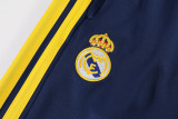 2026-27 RMA Royal blue Half Pull Tracksuit (半拉链)