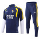 2026-27 RMA Royal blue Half Pull Tracksuit (半拉链)