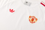 2026-27 Man Utd White Training Short Suit