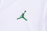 2026-27 Brazil White Kids Half Pull Tracksuit (童装)(半拉链)