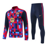 2026-27 BAR Red Half Pull Tracksuit (半拉链)