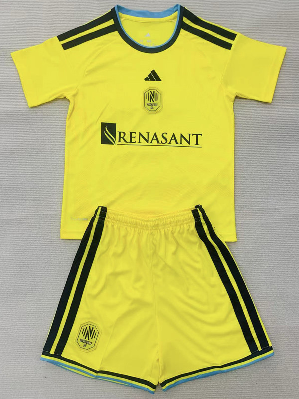 2026-27 Nashville SC Home Kids Soccer Jersey