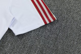 2026-27 ARS White Short shirts and Long trousers Suit (圆领)