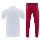 2026-27 ARS White Short shirts and Long trousers Suit (圆领)
