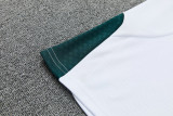 2026-27 RMA White Half Pull Tracksuit (半拉链)