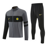 2026-27 INT Gray Jacket Tracksuit