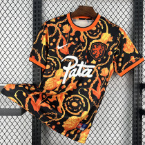 2026-27 Netherlands Orange Black Joint Edition Training shirts