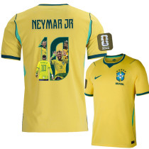 2026-27 Brazil Home Neymar Jr #10 Fans Soccer Jersey (Picture Number)