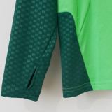 2026-27 Mexico Green Top Half Pull Tracksuit (半拉上衣)