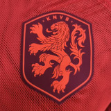 2026 World Cup  Netherlands Orange Walkout Jacket (Hooded) #单上衣