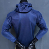 2026 World Cup England Navy blue Walkout Jacket (Hooded) #单上衣