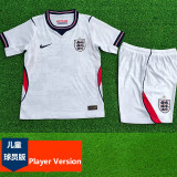 2026-27 England Home Kids Player Version Soccer Jersey (球员童装)