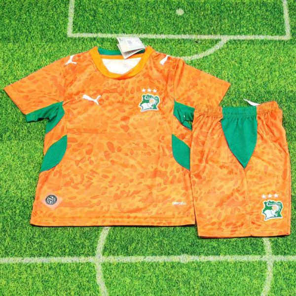 2026-27 Ivory Coast Home Kids Soccer Jersey