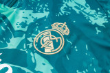 2026-27 RMA Dark green Half Pull Tracksuit #B26045(半拉链)