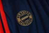 2026-27 Bayern Gray Blue Half Pull Tracksuit #B26050(半拉链)