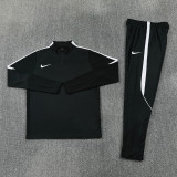 2026 NK Black Half Pull Tracksuit #NB10(半拉链)