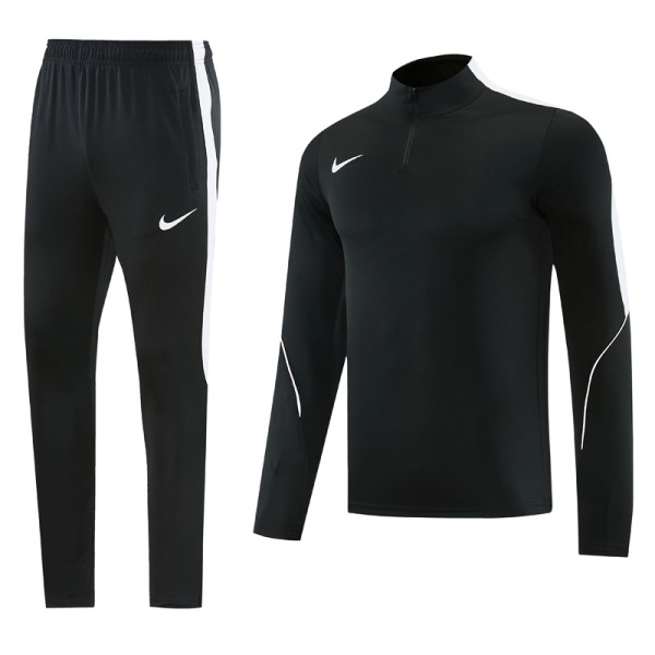 2026 NK Black Half Pull Tracksuit #NB10(半拉链)