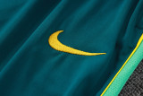 2026-27 Brazil Lake blue Half Pull Tracksuit #B26041(半拉链)