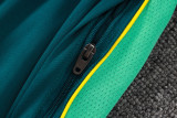 2026-27 Brazil Lake blue Half Pull Tracksuit #B26041(半拉链)
