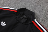 2026-27 Man Utd Black Jacket Tracksuit #A26045